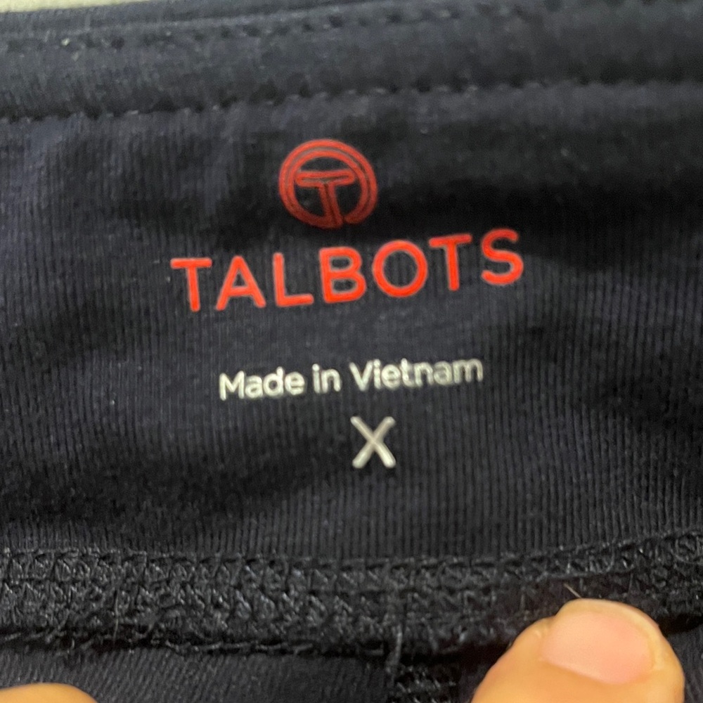 Talbots Black Elastic Waist Zipper Pockets Skort Activewear Women’s Size 16 NWT - Picture 7 of 10